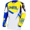 Deals ❤️ Oneal Hardwear Flow-True Blue Yellow Jersey ✔️