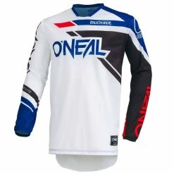 Budget ✔️ Oneal Hardwear Rizer Black White Jersey 👍