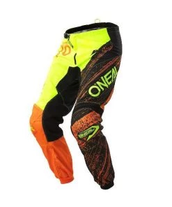 Best Pirce 😀 Oneal Youth Element Burnout Black Hi Viz Orange Pants 🎁
