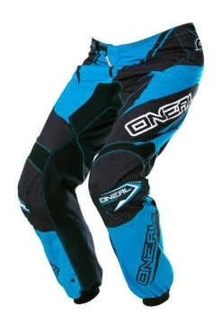 Brand new 🎉 Oneal Racewear Element Pants Black Cyan Blue Adult 🎉
