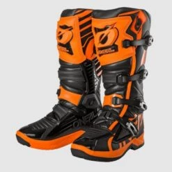 Outlet 😍 Oneal 2022 RMX Neon Orange Black 🥾 Boots - Black - 9 - Adult 🌟