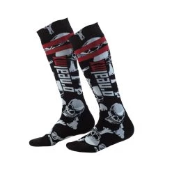 Best Pirce 🎁 Oneal Pro MX Crossbones Black White 🧦 Socks 🤩