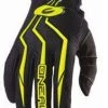 Outlet 🔔 Oneal Element Black Hi Viz Gloves - Youth ❤️