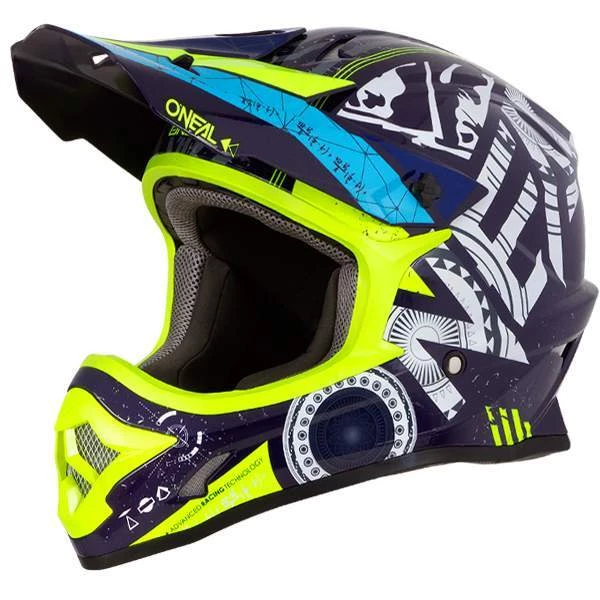 Best Sale βοΈ Oneal 3 Series Helium Blue Helmet π₯ - Image 2