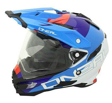 Flash Sale ๐ #ONEAL SIERRA DUAL SPORT HL EDGE WT/RED/BU XS ๐