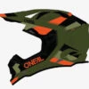 Discount 🌟 Oneal 2023 2 Series Spyde Helmet - Green/Black/Orange - M 🤩