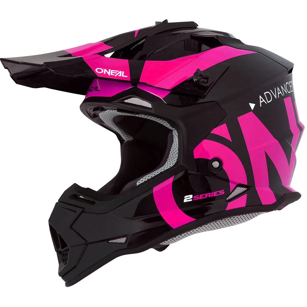 New ๐ Oneal Youth 2 Series Slick Black Pink Helmet ๐ฏ