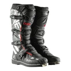 Deals 🔔 Oneal 2023 Element Squadron Black Grey 🥾 Boots - Unisex - 7 - Adult - Black/Grey ⌛