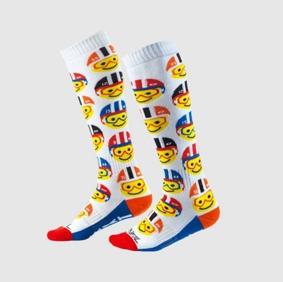 Budget โ๏ธ Oneal Youth Pro MX Emoji Multi ๐งฆ Socks ๐