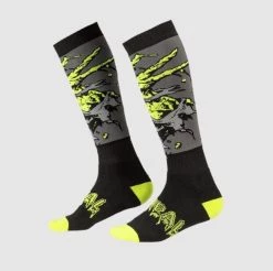 Discount ✔️ Oneal Pro MX Zombie Black Green 🧦 Socks 😍