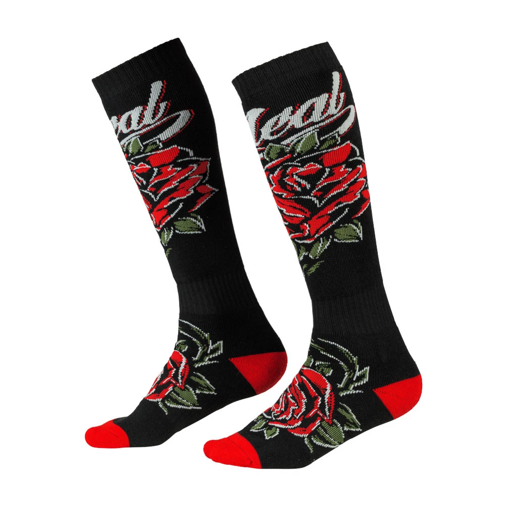 Best deal ๐ Oneal Pro MX Roses Black Red ๐งฆ Socks ๐คฉ