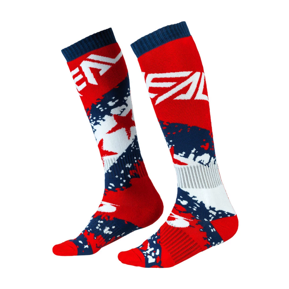 Coupon ๐ฅ Oneal Pro MX Stars Red Blue ๐งฆ Socks ๐
