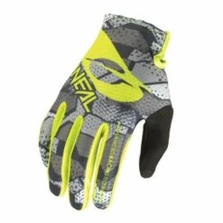 Cheapest 💯 Oneal 2023 Matrix Camo Grey Neon Yellow Gloves - Unisex - Small - Adult - Grey/Neon Yellow ⭐
