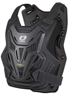 Deals 🥰 Oneal Split Black Body Armour - Unisex - (One Size) - Adult - Black 😀