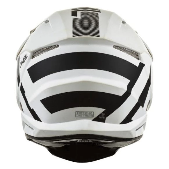 Outlet π Oneal 2022 3 Series Vertical V.22 Black White Helmet π - Image 4