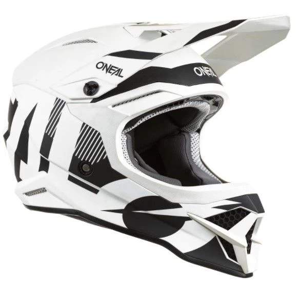 Outlet π Oneal 2022 3 Series Vertical V.22 Black White Helmet π
