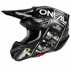 Outlet 🎉 Oneal 2023 5 Series Attack Helmet - Black/White - S 👍