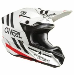 Coupon 🧨 Oneal 2022 5 Series Squadron V.22 White Black Helmet - Unisex - X-Small - Adult - White/Black 😍