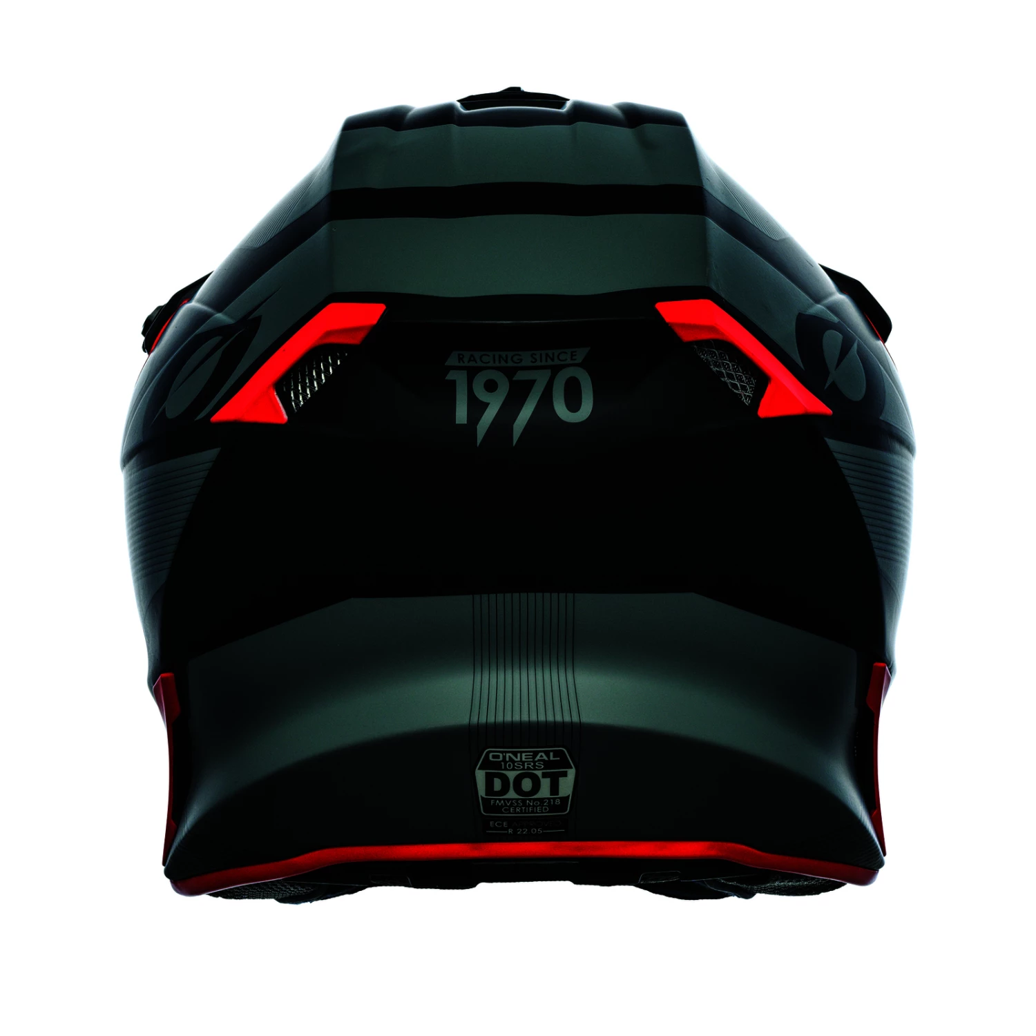 Hot Sale ๐ฅฐ Oneal 10 Series Compact Grey Red Helmet ๐ - Image 3