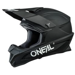 Brand new ๐งจ Oneal 2023 Youth 1 Series Solid Black Helmet - Unisex - Medium - Youth - Black ๐งจ