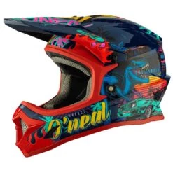 Top 10 🌟 Oneal 2023 Youth 1 Series Rex Multi Helmet - Unisex - Medium - Youth - Multi ✨
