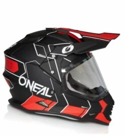 Coupon 👍 Oneal 2022 Sierra II Comb Black Red Helmet - Unisex - Small - Adult - Black/Red 🔔