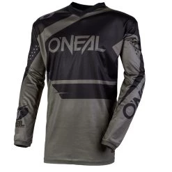 Buy 🥰 Oneal Element Racewear Black Grey Jersey ✔️