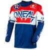 Budget 🔥 Oneal 2022 Youth Element Warhawk Blue Red Jersey - Unisex - Small - Youth - Blue/Red 💯