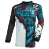Flash Sale ✔️ Oneal 2022 Youth Element Ride Black Blue Jersey ⭐