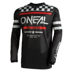 Best Sale ๐ Oneal 2023 Youth Element Squadron Black Grey Jersey - Unisex - X-Small - Youth - Black/Grey โ๏ธ