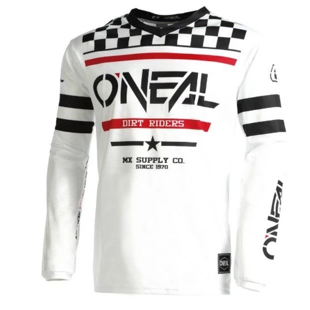 Deals 😍 Oneal 2022 Element Squadron V.22 White Black Jersey 😀