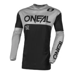 Budget โ Oneal 2023 Element Racewear Black Grey Jersey - Black - Small - Adult โ๏ธ
