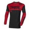 Best Sale ⭐ Oneal 2023 Element Racewear Black Red Jersey - Red - Small - Adult ⌛