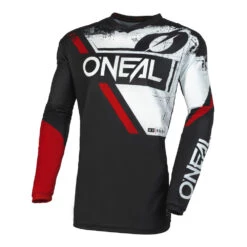 Best deal 🧨 Oneal 2023 Element Shocker Black Red Jersey - Red - Small - Adult 😀