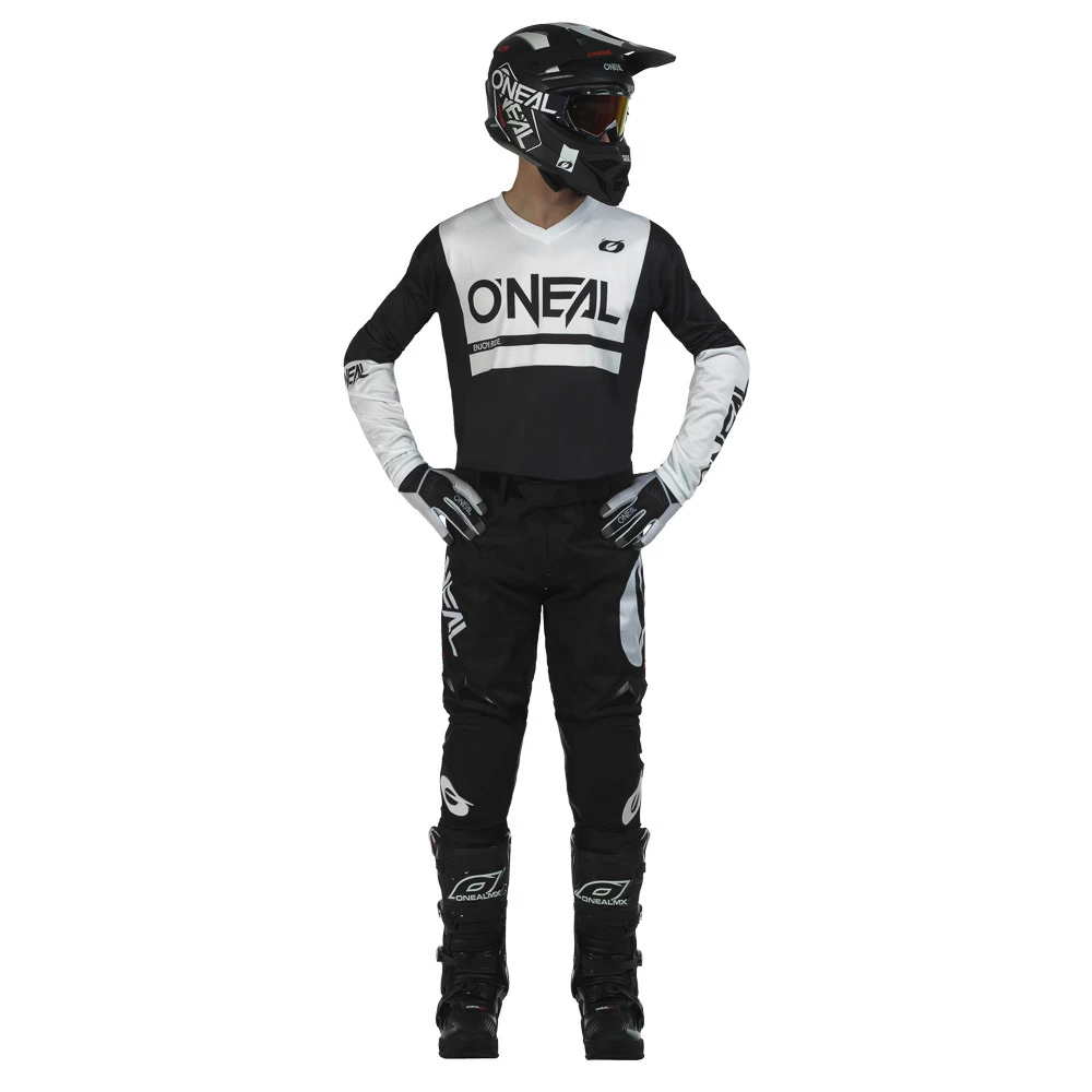 Best reviews of โจ Oneal 2023 Element Threat Air Black White Jersey - White - Small - Adult ๐ - Image 3