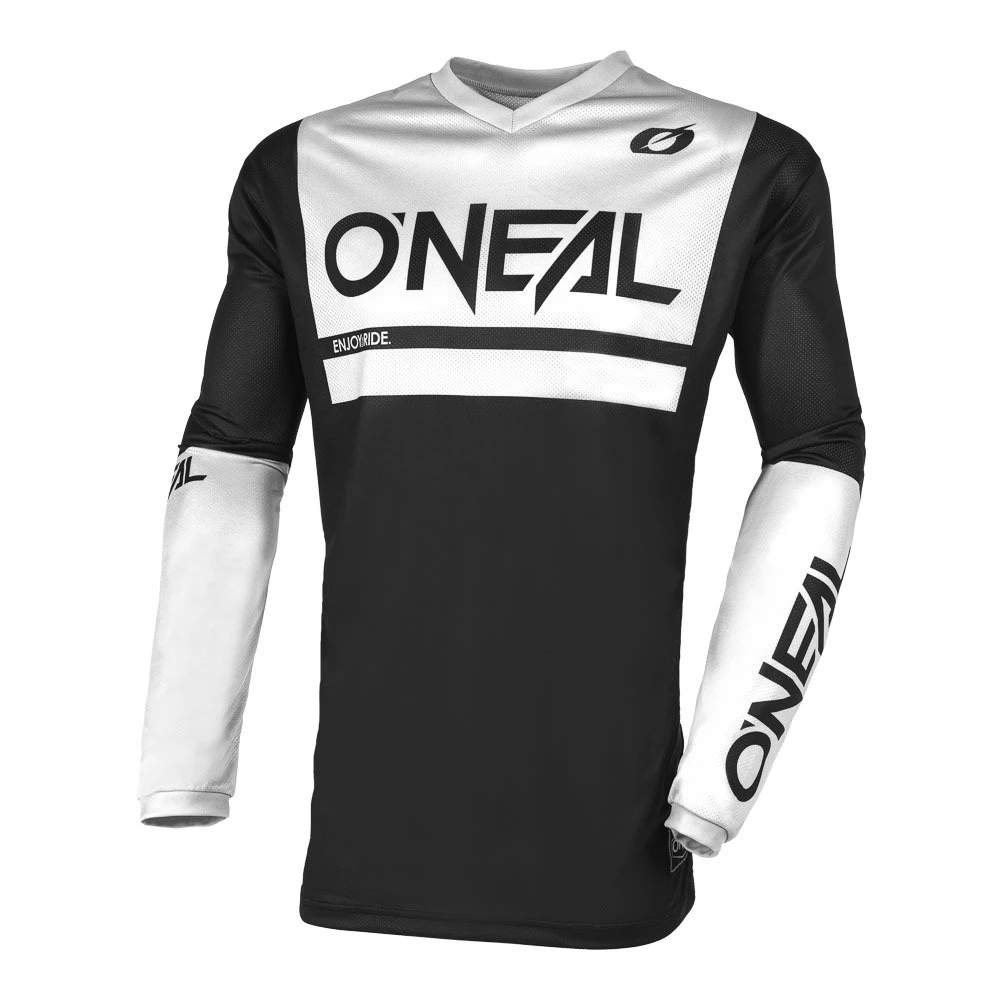 Best reviews of โจ Oneal 2023 Element Threat Air Black White Jersey - White - Small - Adult ๐