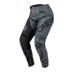 New 🔥 Oneal Element Racewear Grey Pink Ladies Pants 💯