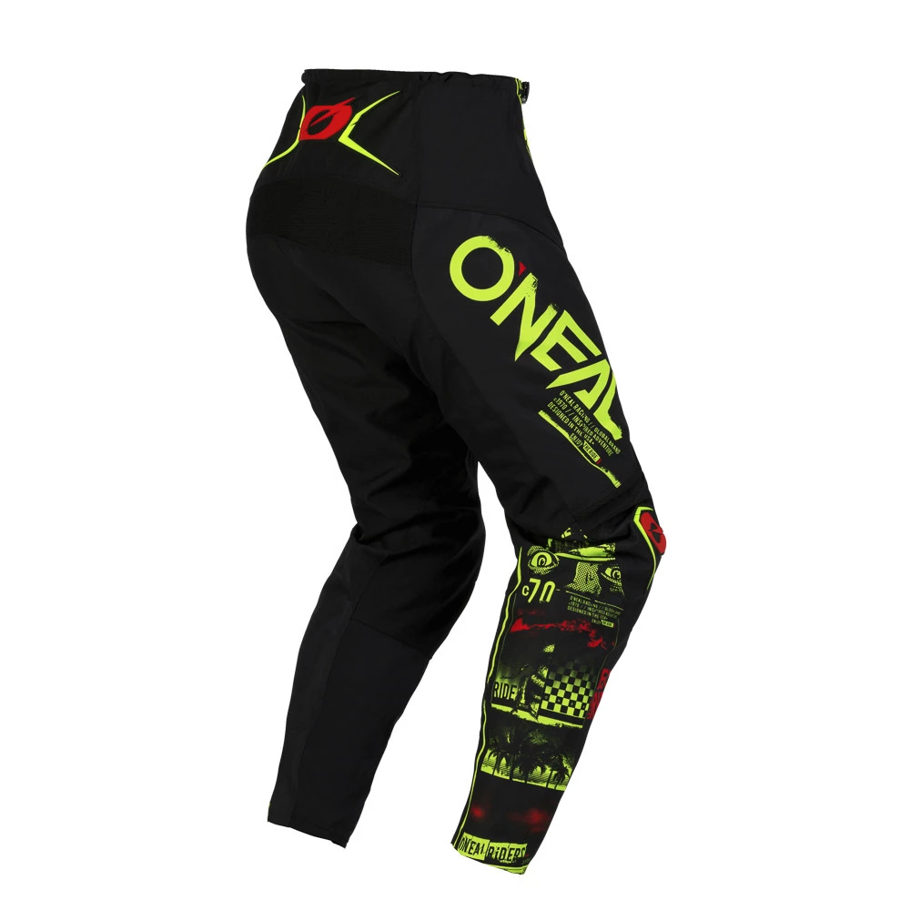Best reviews of ๐ Oneal 2023 Element Attack Black Neon Yellow Pants โ - Image 2