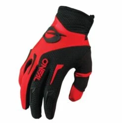 Budget 👏 Oneal 2023 Element Red Black Gloves ✔️