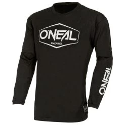 Cheapest 🎉 Oneal 2023 Youth Element Cotton Hexx Black White Jersey - Unisex - X-Small - Youth - Black/White 😀
