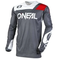 New ⭐ Oneal Hardwear Reflexx Grey White Jersey - Small - Adult 🧨