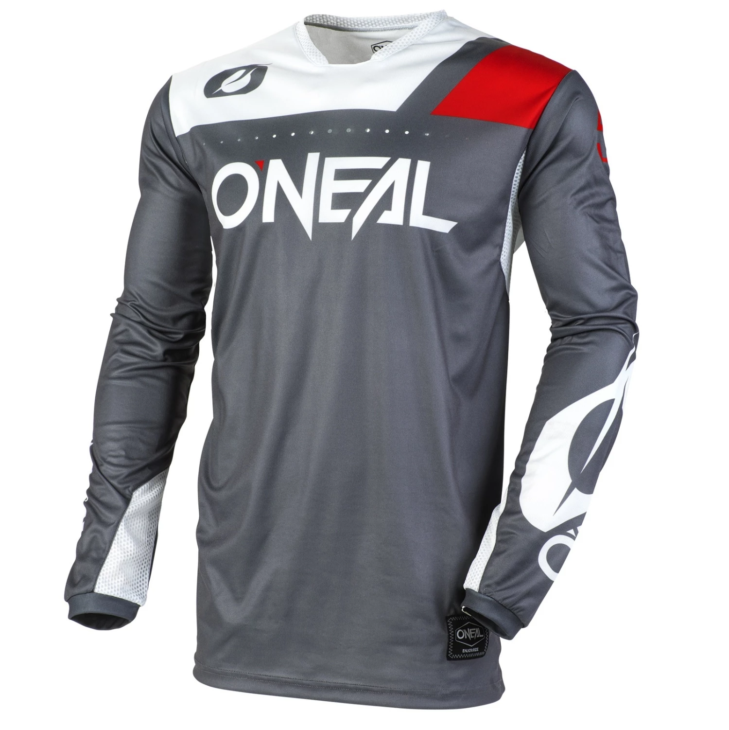 New ⭐ Oneal Hardwear Reflexx Grey White Jersey - Small - Adult 🧨