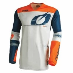 Best Pirce ⭐ Oneal 2022 Hardwear Haze V.22 Blue Orange Jersey 👍