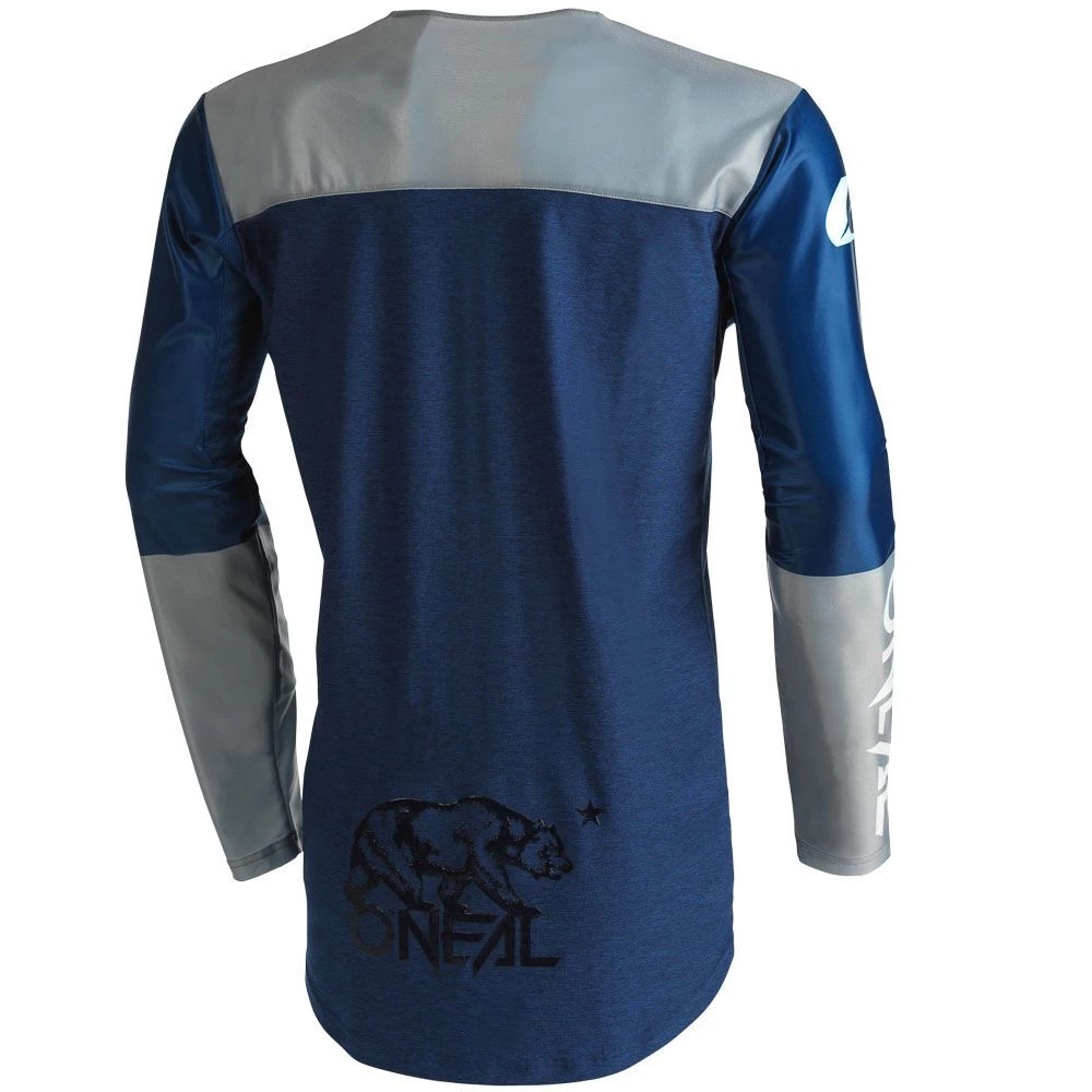 Flash Sale ⭐ Oneal 2023 Mayhem Hexx Blue Grey Jersey - Unisex - Small - Adult - Blue/Grey 🔔 - Image 2