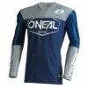 Flash Sale ⭐ Oneal 2023 Mayhem Hexx Blue Grey Jersey - Unisex - Small - Adult - Blue/Grey 🔔