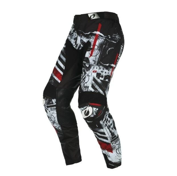 Cheap ❤️ Oneal 2022 Youth Mayhem Scarz V.22 Black White Pants - Unisex - 22 - Youth - Black/White ❤️