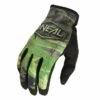Outlet 🛒 Oneal 2022 Mayhem Camo V.22 Black Green Gloves - Unisex - Small - Adult - Black/Green 🤩