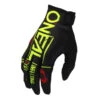 Best Pirce 👏 Oneal 2023 Mayhem Attack Black Neon Yellow Gloves ⭐
